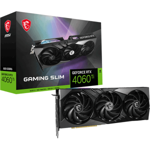 Відеокарта MSI GeForce RTX 4060 Ti (RTX 4060 Ti GAMING SLIM 8G)