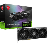 Відеокарта MSI GeForce RTX 4060 Ti (RTX 4060 Ti GAMING X SLIM 16G)