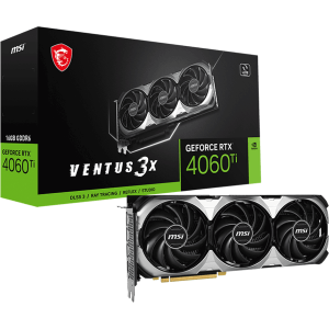 Відеокарта MSI GeForce RTX 4060 Ti (RTX 4060 Ti VENTUS 3X 16G)