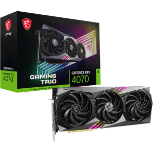 Відеокарта MSI GeForce RTX 4070 (RTX 4070 GAMING TRIO 12G)