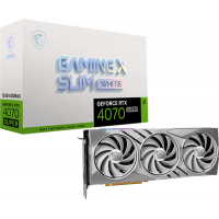 Відеокарта MSI GeForce RTX 4070 SUPER (RTX 4070 SUPER 12G GAMING X SLIM WHITE)