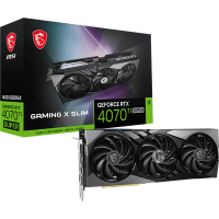 Відеокарта MSI GeForce RTX 4070 Ti SUPER (RTX 4070 Ti SUPER 16G GAMING X SLIM)