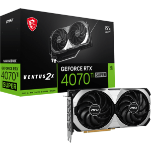 Відеокарта MSI GeForce RTX 4070 Ti SUPER (RTX 4070 Ti SUPER 16G VENTUS 2X OC)