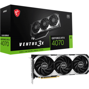 Відеокарта MSI GeForce RTX 4070 (RTX 4070 VENTUS 3X 12G OC)