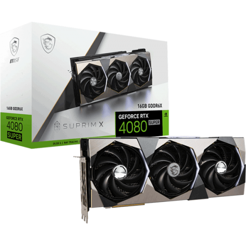 Відеокарта MSI GeForce RTX 4080 SUPER (RTX 4080 SUPER 16G SUPRIM X)