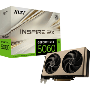 Відеокарта MSI GeForce RTX 5060 (RTX 5060 8G INSPIRE 2X OC)
