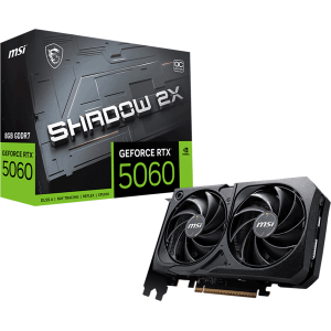 Відеокарта MSI GeForce RTX 5060 (RTX 5060 8G SHADOW 2X OC)