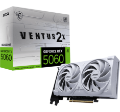 Відеокарта MSI GeForce RTX 5060 (RTX 5060 8G VENTUS 2X OC WHITE)