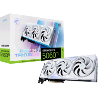 Відеокарта MSI GeForce RTX 5060 Ti (RTX 5060 Ti 16G GAMING TRIO OC WHITE)