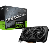 Відеокарта MSI GeForce RTX 5060 Ti (RTX 5060 Ti 16G SHADOW 2X OC PLUS)