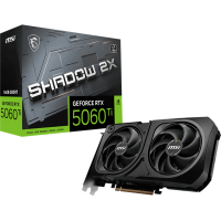 Відеокарта MSI GeForce RTX 5060 Ti (RTX 5060 Ti 16G SHADOW 2X PLUS)