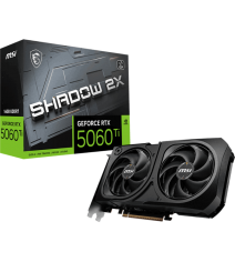 Відеокарта MSI GeForce RTX 5060 Ti (RTX 5060 Ti 16G SHADOW 2X PLUS)