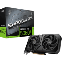 Відеокарта MSI GeForce RTX 5060 Ti (RTX 5060 Ti 8G SHADOW 2X PLUS)