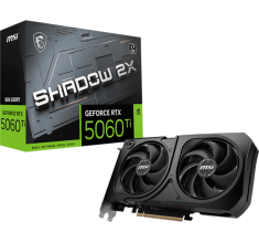 Відеокарта MSI GeForce RTX 5060 Ti (RTX 5060 Ti 8G SHADOW 2X PLUS)