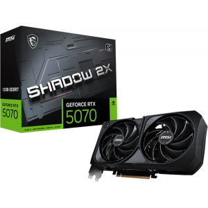 Відеокарта MSI GeForce RTX 5070 (RTX 5070 12G SHADOW 2X)