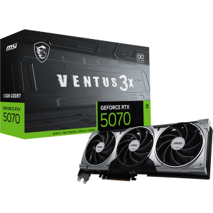 Відеокарта MSI GeForce RTX 5070 (RTX 5070 12G VENTUS 3X OC)