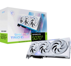 Відеокарта MSI GeForce RTX 5070 Ti (RTX 5070 Ti 16G GAMING TRIO OC WHITE)