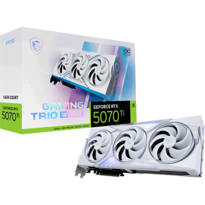 Відеокарта MSI GeForce RTX 5070 Ti (RTX 5070 Ti 16G GAMING TRIO OC WHITE)