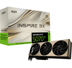 Відеокарта MSI GeForce RTX 5070 Ti (RTX 5070 Ti 16G INSPIRE 3X)