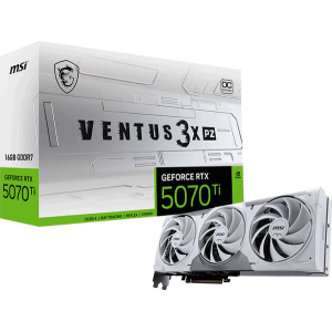 Відеокарта MSI GeForce RTX 5070 Ti (RTX 5070 Ti 16G VENTUS 3X PZ OC)