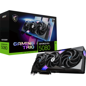 Відеокарта MSI GeForce RTX 5080 (RTX 5080 16G GAMING TRIO)