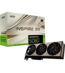 Відеокарта MSI GeForce RTX 5080 (RTX 5080 16G INSPIRE 3X)
