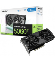 Відеокарта PNY GeForce RTX 5060 Ti 16GB Overclocked Dual Fan GPU (VCG5060T16DFXPB1-O)