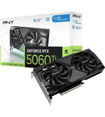 Відеокарта PNY GeForce RTX 5060 Ti 8GB Overclocked Dual Fan GPU (VCG5060T16DFXPB1-O)