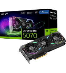 Відеокарта PNY GeForce RTX 5070 ARGB EPIC-X RGB Overclocked Triple (VCG507012TFXXPB1-O)