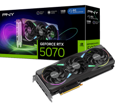 Відеокарта PNY GeForce RTX 5070 ARGB EPIC-X RGB Overclocked Triple (VCG507012TFXXPB1-O)
