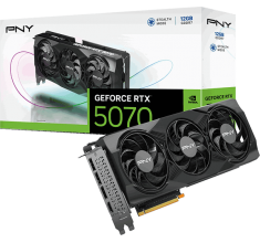Відеокарта PNY GeForce RTX 5070 Triple Fan GPU (VCG507012TFXPB1)