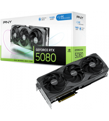 Відеокарта PNY GeForce RTX 5080 Overclocked Triple Fan GPU (VCG508016TFXPB1-O)