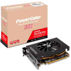 Відеокарта PowerColor Radeon RX 6500 XT ITX 4GB GDDR6 (AXRX 6500 XT 4GBD6-DH)