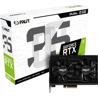 Відеокарта Palit GeForce RTX 3050 Dual V1 (NE63050018P1-1070D)