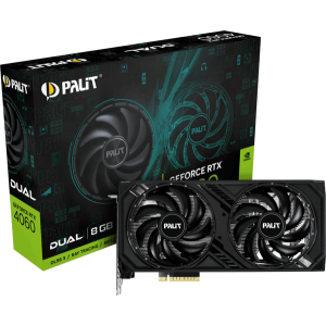 Відеокарта Palit GeForce RTX 4060 Dual 8GB (NE64060019P1-1070D)