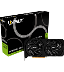 Відеокарта Palit GeForce RTX 4060 Infinity 2 8GB (NE64060019P1-1070L)