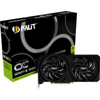 Відеокарта Palit GeForce RTX 4060 Infinity 2 OC 8GB (NE64060S19P1-1070L)