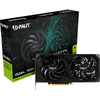 Відеокарта Palit GeForce RTX 4060 Ti Dual 8GB (NE6406T019P1-1060D)