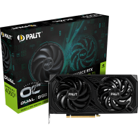 Відеокарта Palit GeForce RTX 4060 Ti Dual OC 8GB (NE6406TT19P1-1060D)