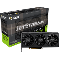 Відеокарта Palit GeForce RTX 4060 Ti JetStream 16GB (NE6406T019T1-1061J)