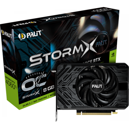 Відеокарта Palit GeForce RTX 4060 Ti StormX OC 8GB (NE6406TS19P1-1060F)