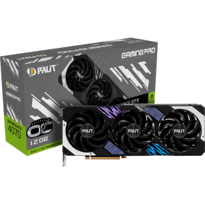 Відеокарта Palit GeForce RTX 4070 GamingPro OC (NED4070H19K9-1043A)