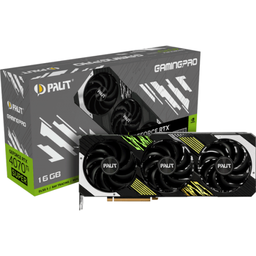 Відеокарта Palit GeForce RTX 4070 Ti SUPER GamingPro (NED47TS019T2-1043A)