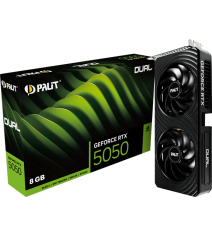Відеокарта Palit GeForce RTX 5050 Dual 8GB (NE65050019P1-GB2070D)