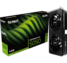 Відеокарта Palit GeForce RTX 5050 Dual 8GB (NE65050019P1-GB2070D)