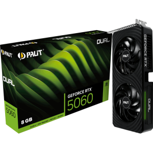 Відеокарта Palit GeForce RTX 5060 Dual 8GB (NE75060019P1-GB2063D)