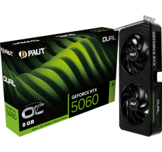 Відеокарта Palit GeForce RTX 5060 Dual OC 8GB (NE75060S19P1-GB2063D)
