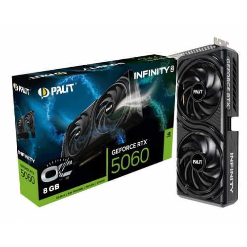 Відеокарта Palit GeForce RTX 5060 Infinity 2 OC 8GB (NE75060V19P1-GB2063L) Відеокарта Palit GeForce RTX 5060 Infinity 2 OC 8GB (NE75060V19P1-GB2063L)