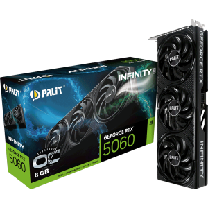 Відеокарта Palit GeForce RTX 5060 Infinity 3 OC 8GB (NE75060T19P1-GB2063S)