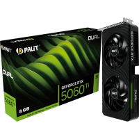 Відеокарта Palit GeForce RTX 5060 Ti Dual 8GB (NE7506T019P1-GB2062D)